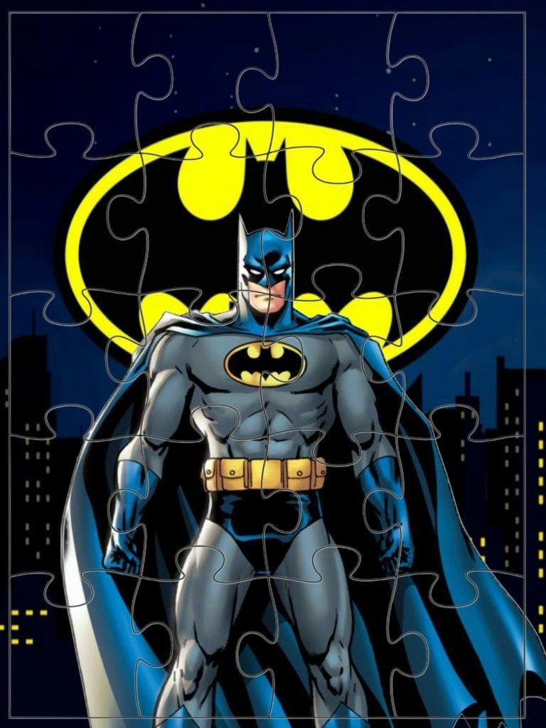 Quebra-Cabeça para Imprimir com Tema de Super-Herói