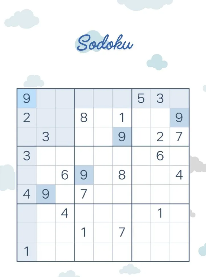 Quebra-Cabeça Sudoku Para Imprimir e Desafiar a Mente
