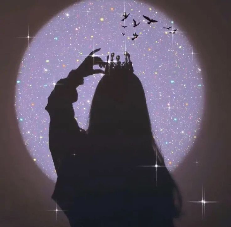 Silhueta de Coroa para Fotos de Perfil Bonitas