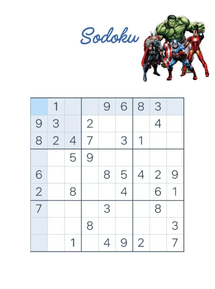 Sodoku para imprimir: Diversão e desafios em cada jogo