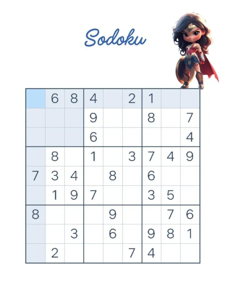 Sodoku para imprimir e se divertir com diferentes níveis