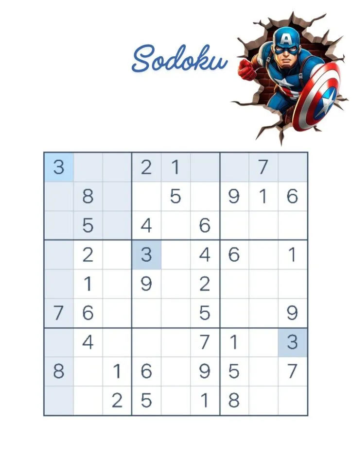 Sudoku para imprimir: divirta-se e treine sua mente