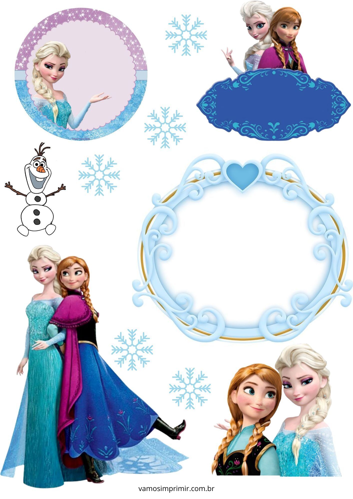 Topo de Bolo para Imprimir com Tema de Animação