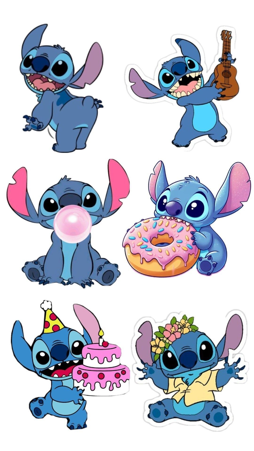 Topo de Bolo Stitch com Diversão e Criatividade para Imprimir