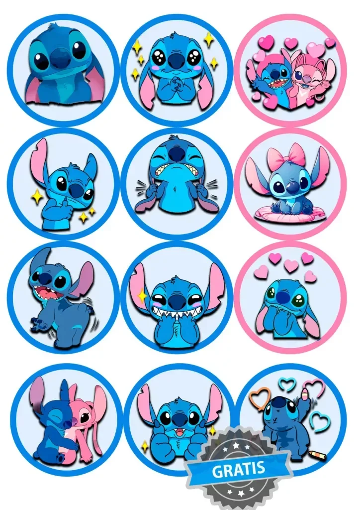 Topo de Bolo Stitch para Imprimir - Diversão Garantida!